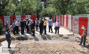 بازدید نائب رییس شورای اسلامی شهر تهران از منطقه۴  13