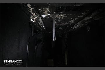 آتش‌سوزی در بیمارستان گاندی تهران 17