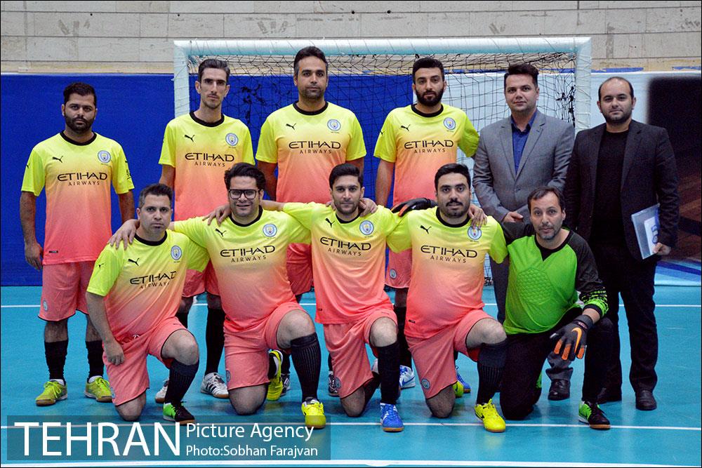 دیدار تیم های فوتسال مرکز ارتباطات و سازمان ورزش 5