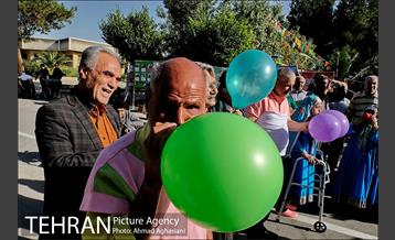 مراسم نمادین حج و عید قربان در آسایشگاه کهریزک 3