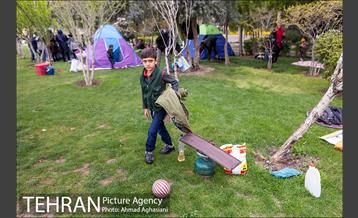 روز طبیعت بارانی در بوستان رازی 10