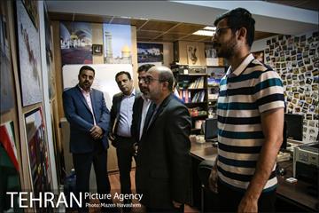 بازدید سخنگوی شورای شهر از مرکز ارتباطات شهرداری تهران 14