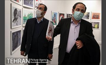 بازدید مدیران شهری به همراه اعضای شورای شهر از نمایشگاه تهران از منظر هنرمندان 13