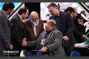 آیین تجلیل از مدال‌آوران بازی‌های پاراآسیایی 52