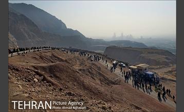 مراسم کوهپیمایی خانوادگی در کوه بی بی شهربانو 26