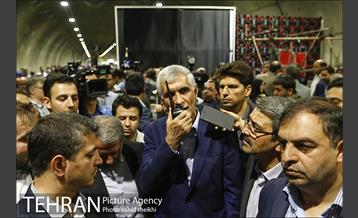 افتتاح و بهره برداری از دور برگردان غیر هم سطح مدرس و تونل آرش-اسفندیار 31