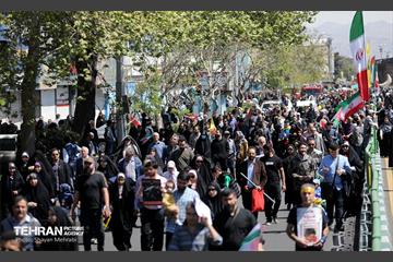راهپیمایی روز قدس در پایتخت - 3 5