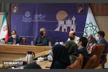 مراسم تودیع و معارفه رئیس مرکز ارتباطات و امور بین الملل شهرداری تهران 6