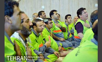 بازدید شهردار تهران از اسکان کارگران شهرداری در کربلا 15