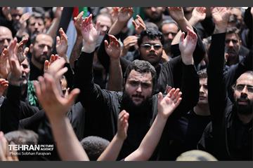دسته عزاداری دانشگاه امام صادق(ع) در ظهر تاسوعا 5