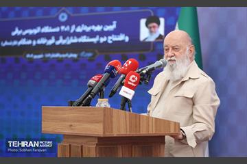 آیین بهره‌برداری از ۲۰۱ دستگاه اتوبوس برقی 25