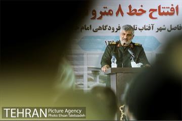 افتتاح خط ۸ متروی تهران با حضور قالیباف و لاریجانی 14