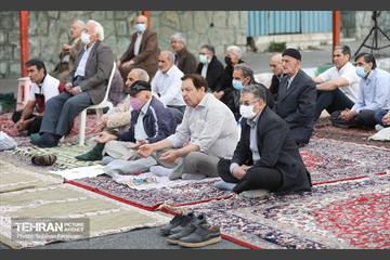 اقامه نماز عید فطر در محله بهرود 39