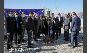 بازدید و افتتاح پروژه جنگل کاری 1000هکتاری در بوستان جنگلی تلو 15