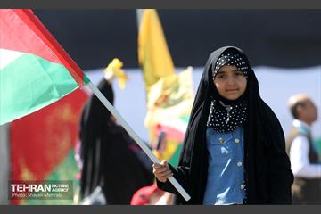 راهپیمایی روز قدس در پایتخت - 3 35