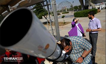 رصد خورشید در برج میلاد 7