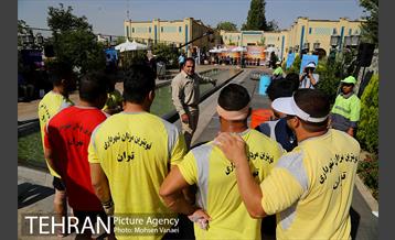 دومین دوره مسابقات قویترین مردان شهرداری تهران 12