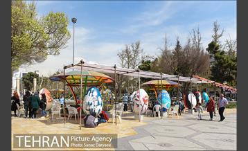 جشنواره تخم مرغ های رنگی در میدان هفت حوض 5