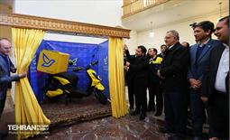 آیین رونمایی از موتورسیکلت‌های برقی شبکه پست 7