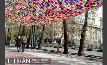 المان های نوروزی خیابان ولی عصر(عج) 15
