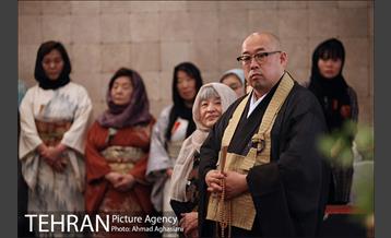 شکوفه های گیلاس و افسانه گنجی در موزه امام علی 11