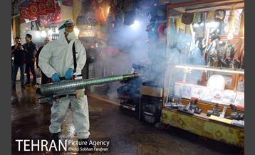 ضدعفونی و پاکسازی بازار تجریش-2 17