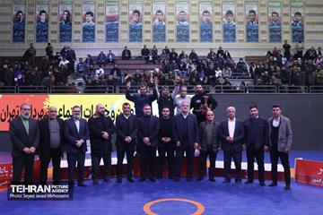 مسابقات بزرگ کشتی کارکنان شهرداری تهران  6