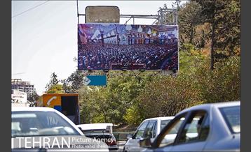 اکران عکس و طرح های عاشورایی در سطح شهر به مناسبت محرم 12