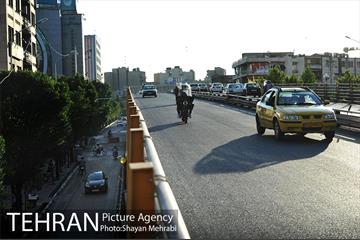 بازگشایی نیمه جنوبی پل کریمخان 16