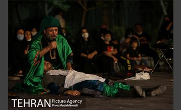 اجرای تعزیه در پهنه رودکی، گذر استاد شهریار 8