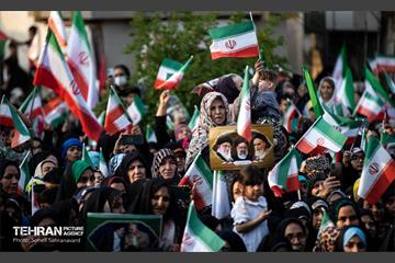 حضور رئیس جمهور در جمع مردم جنوب غرب تهران 17