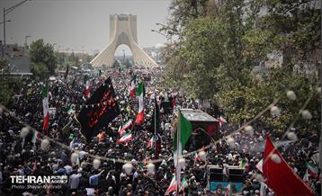 تشییع شهدای اقتدار ملی در تهران - 4 40