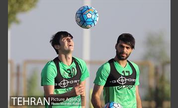 تمرین تیم ملی فوتبال ایران پیش از دیدار دوستانه با توگو 17