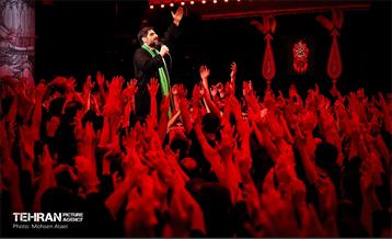 عزاداری شب چهارم محرم در هیئت ریحانة الحسین 70