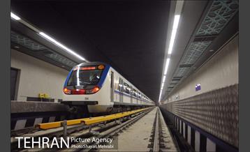 تست گرم خط هفت مترو با حضور شهردار تهران 7