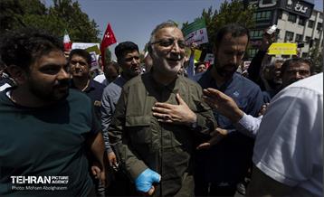 راهپیمایی جمعه «خشم و نصر» در تهران - ۲