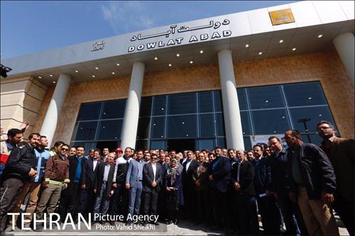 تست گرم خط ۶ متروی تهران 15