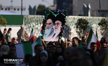 مهمانی ۱۰ کیلومتری عید غدیر در تهران - 3 45