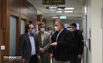 بازدید شهردار تهران از موسسه همشهری 11