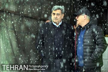 بازدید شهردار تهران از ستاد برف روبی شهرداری منطقه شش 11