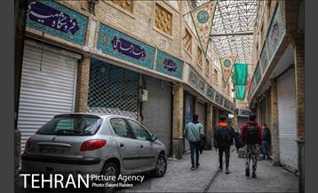 تعطیلی کسبه بازار تجریش 8