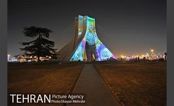 نورپردازی برج آزادی 16