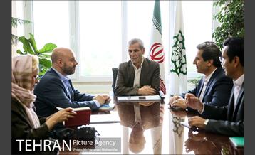 دیدار دبیر کل متروپلیس با معاون مالی و اقتصادی شهری 3
