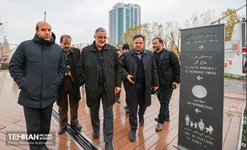 بازدید شهردار تهران از منطقه فرهنگی و گردشگری عباس اباد 16