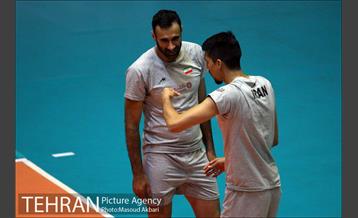 تمرین تیم ملی والیبال