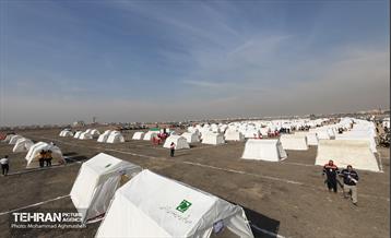 تمرین سراسری زلزله در بوستان ولایت 46