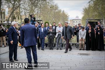 حضور شهردار تهران در جشن نوروزی میدان مشق 19