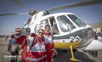 تمرین مشترک امداد هوایی تهران 13