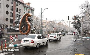 روز برفی تهران - 3 7