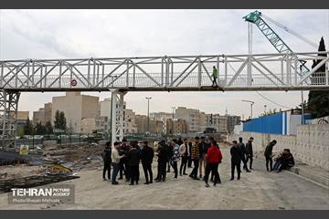 بازدید دانشجویان از پروژه خرازی و تقاطع آبشناسان-جنت آباد  5